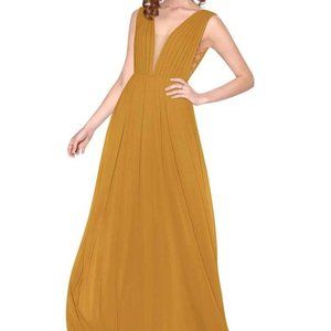 Azazie Blaine in Butterscotch, Size A6